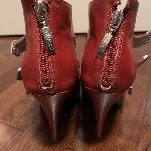 Guess peep toe Booties. size 8 - Picture 6 of 8